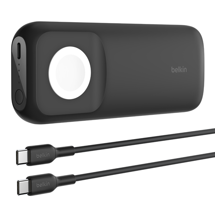 Belkin BoostCharge Pro Fast Wireless Charger for Apple Watch + Power Bank 10K