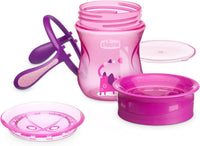 Chicco 360 Perfect Cup 12M+ Girl Spill-Free Baby Cup - Pink