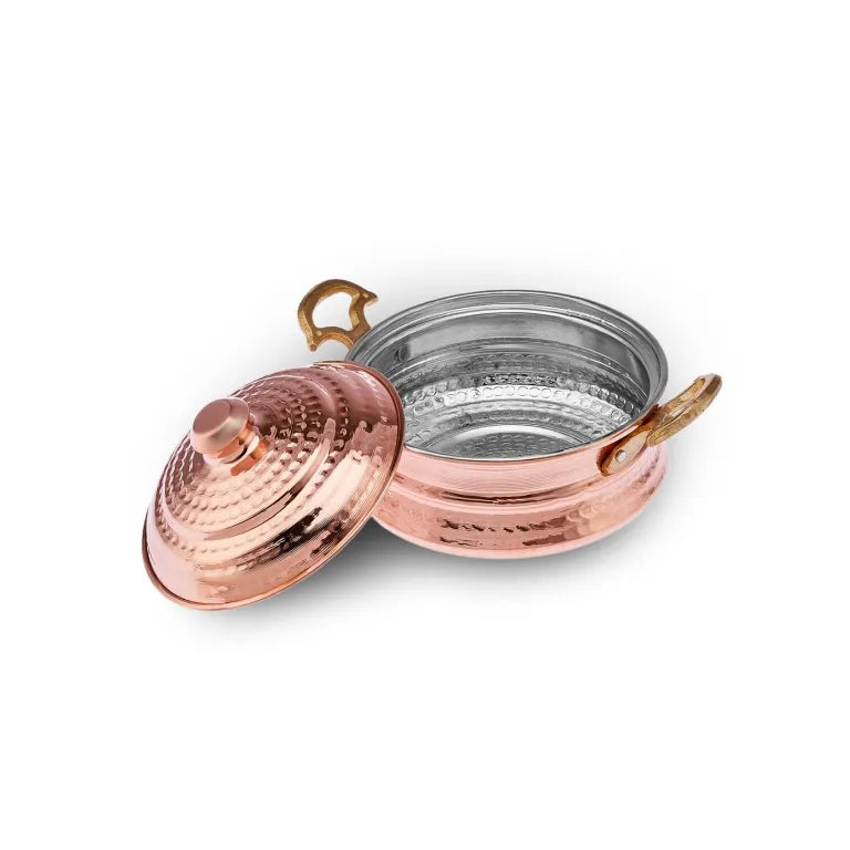 KARACA Ahlat Mini Copper Pot, 12cm – Elegant Design KARACA Ahlat Mini Copper Pot, 12cm – Elegant Design