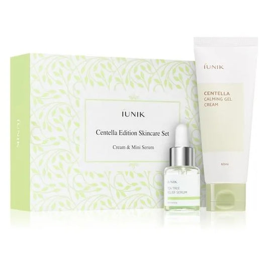 iUNIK Centella Skincare Set – Cream & Mini Serum