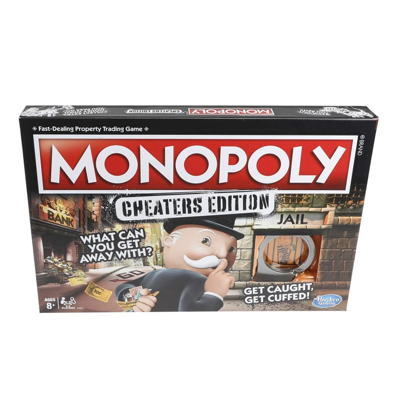 Hasbro Monopoly Game Cheaters Edition Hasbro Monopoly Game Cheaters Edition