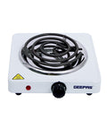 Geepas GHP7577 Single Hot Plate 1000W – White