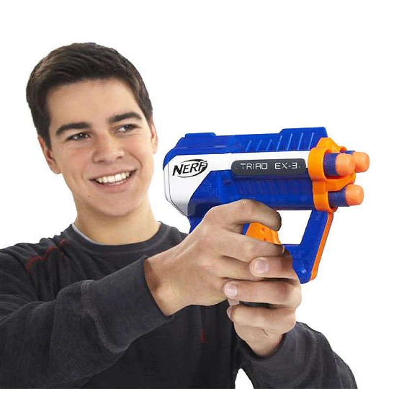 Hasbro Nerf N-strike Elite Triad Ex-3 Blaster Hasbro Nerf N-strike Elite Triad Ex-3 Blaster