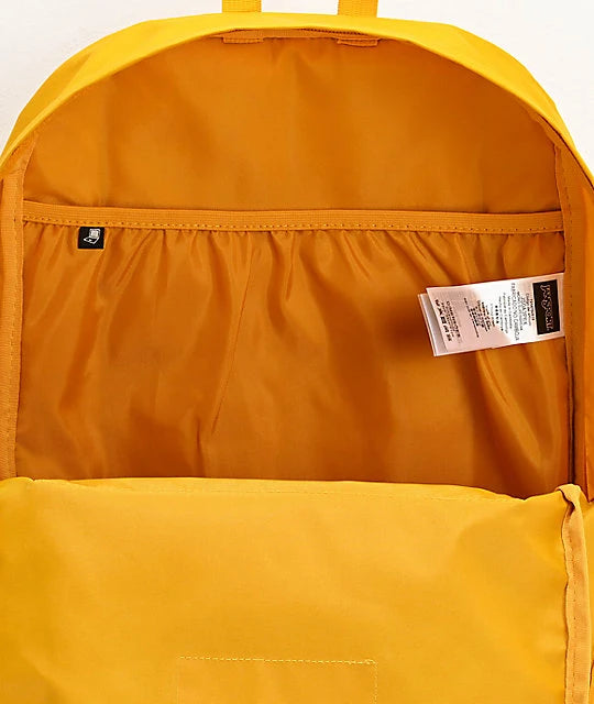 JanSport SuperBreak Mono English Mustard Back