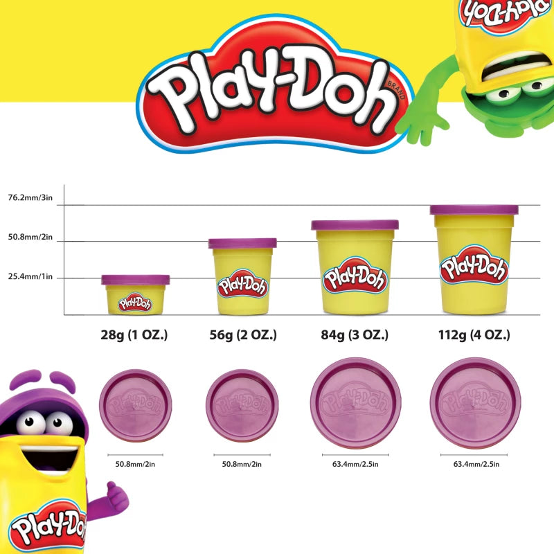 Hasbro Play-Doh 8-Pack Rainbow - Creative Fun for Kids