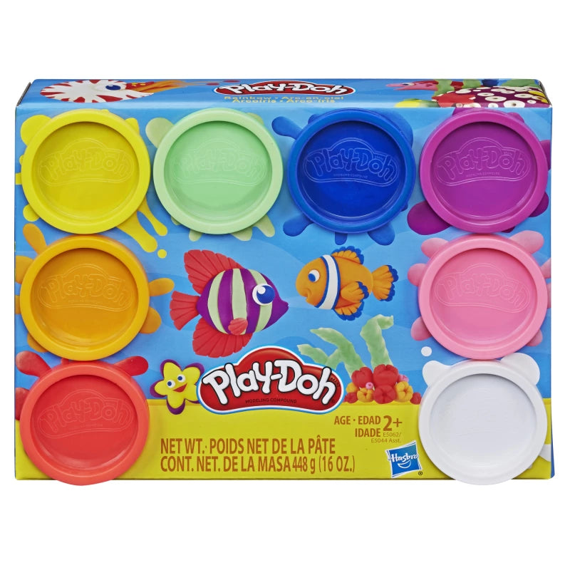 Hasbro Play-Doh 8-Pack Rainbow - Creative Fun for Kids Hasbro Play-Doh 8-Pack Rainbow - Creative Fun for Kids