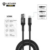 كابل Lenyes LC980 شحن سريع USB إلى iPhone بطول 1 متر
