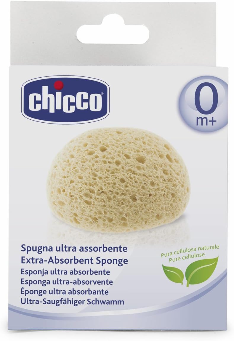 Chicco Extra Absorbent Sponge Ultra Soft & Gentle Care Chicco Extra Absorbent Sponge Ultra Soft & Gentle Care