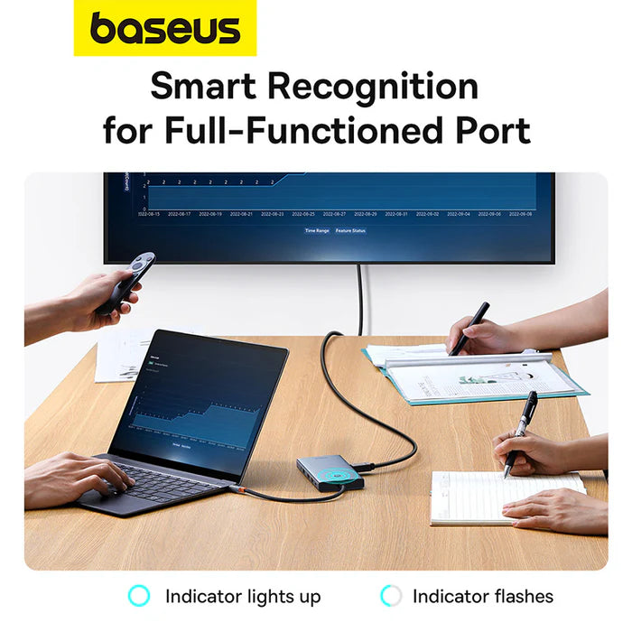 Baseus PortalJoy Series 13-Port HUB Space Grey Baseus PortalJoy Series 13-Port HUB Space Grey