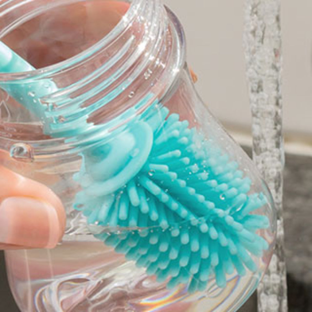 Chicco Silicone Bottle Brush BPA-Free Hygienic & Scratch-Free Chicco Silicone Bottle Brush BPA-Free Hygienic & Scratch-Free