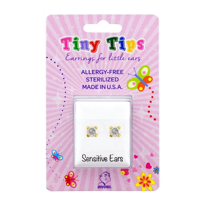 Studex Tiny Tips TT-741 Earrings for Kids – Sterilized & Safe Studex Tiny Tips TT-741 Earrings for Kids – Sterilized & Safe