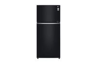 LG Top Freezer Refrigerator 547L Black Glass (GNB-762HGI)