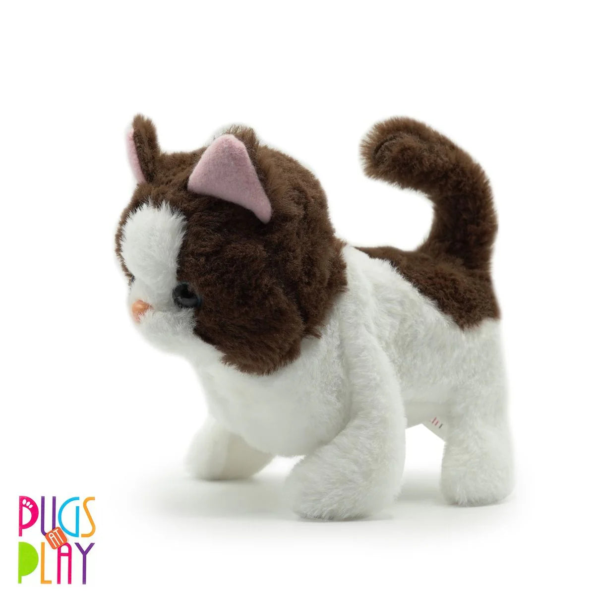 دمية Pugs At Play Bella - قطة تمشي تفاعلية للأطفال