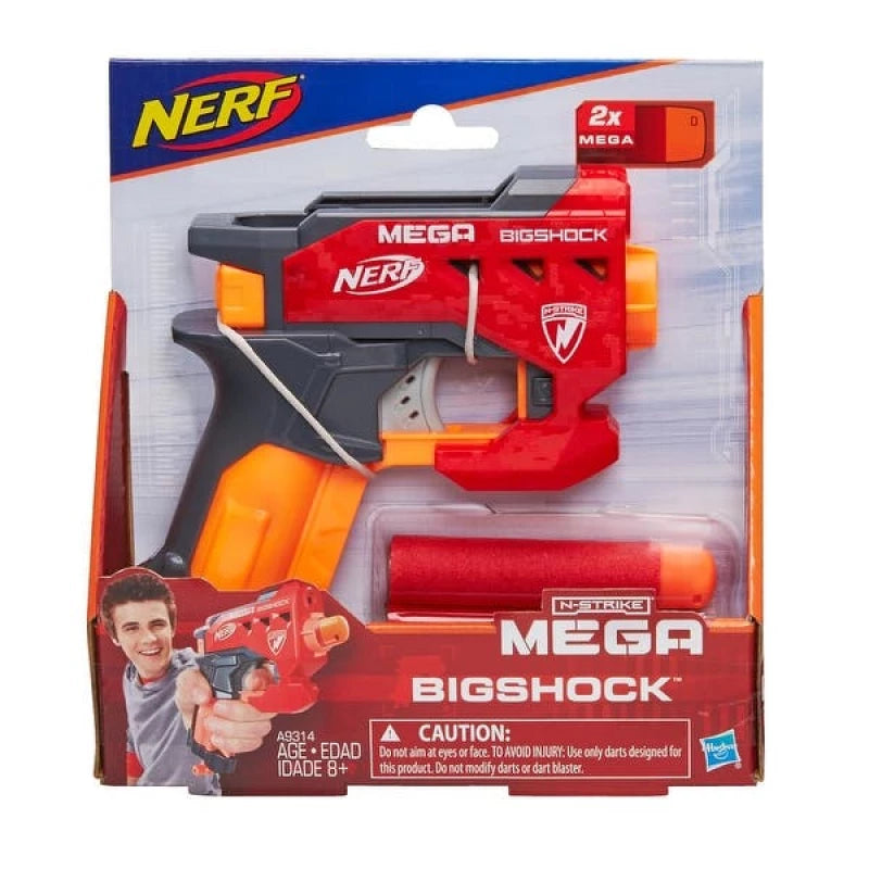 Hasbro Nerf N-strike Mega Bigshock Blaster Hasbro Nerf N-strike Mega Bigshock Blaster