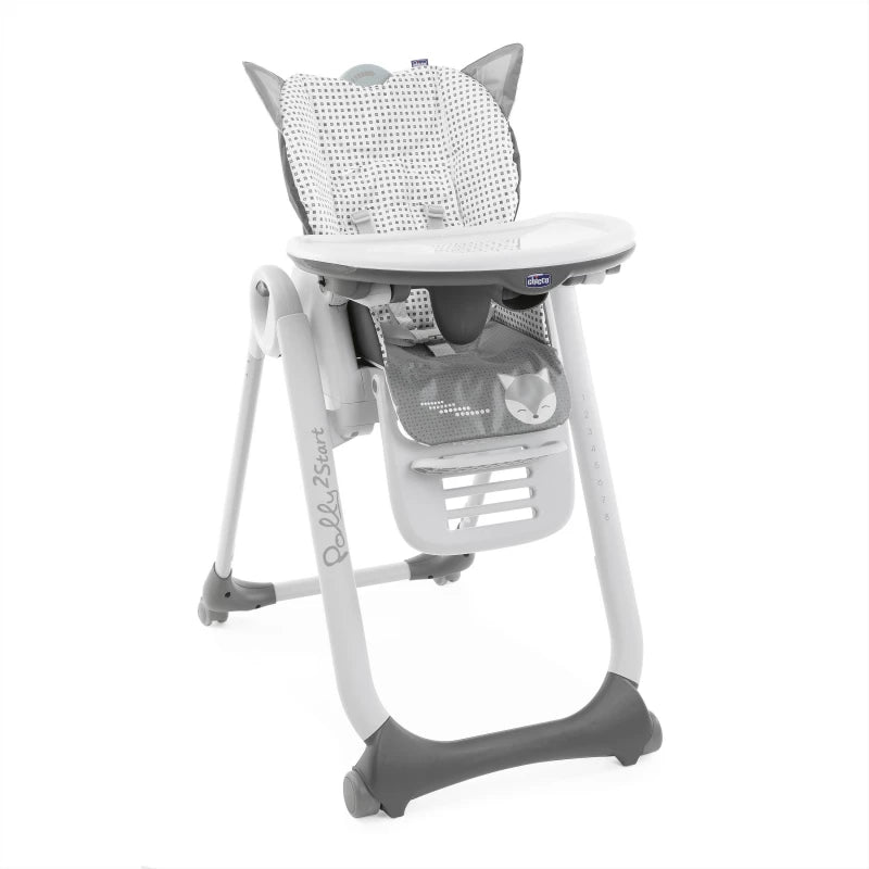 Chicco Polly 2 Start Highchair – Foxy – Adjustable Comfort Chicco Polly 2 Start Highchair – Foxy – Adjustable Comfort
