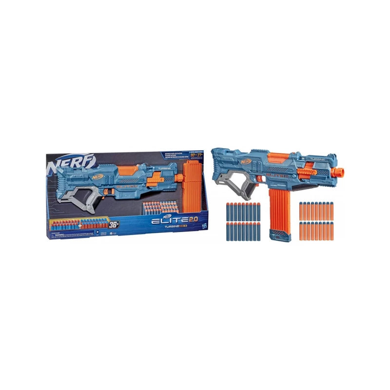Hasbro Nerf Elite 2.0 Turbine Cs-18 Motorized Blaster Hasbro Nerf Elite 2.0 Turbine Cs-18 Motorized Blaster
