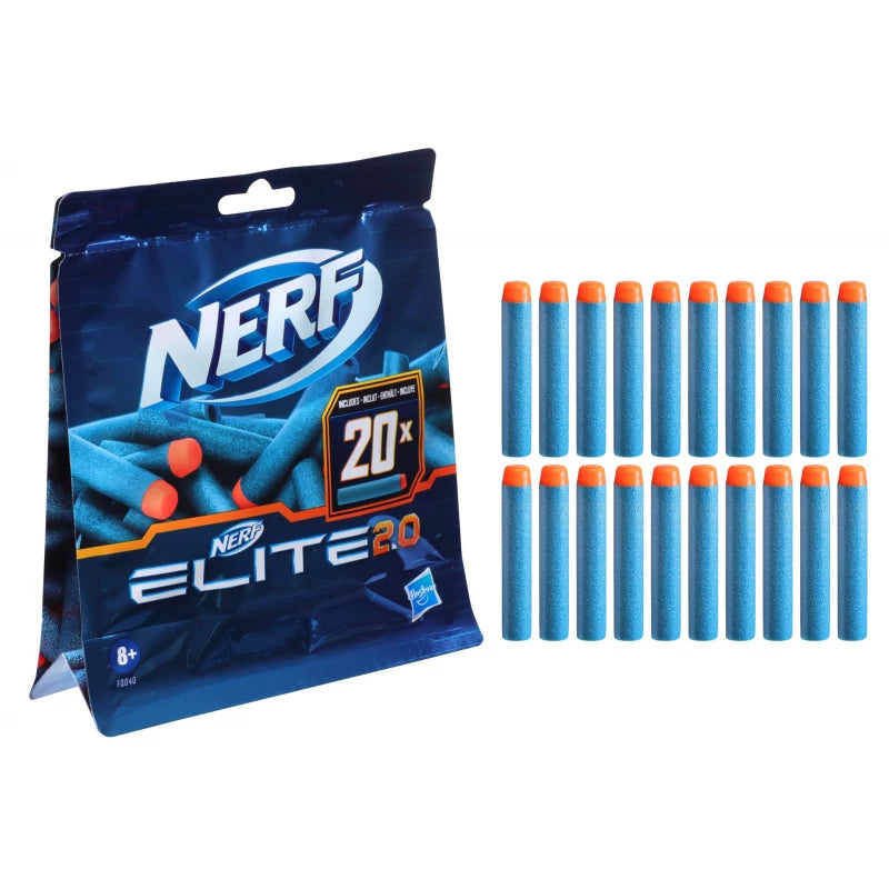 Hasbro Nerf Elite 2.0 Refill Pack- 20 Pcs Hasbro Nerf Elite 2.0 Refill Pack- 20 Pcs