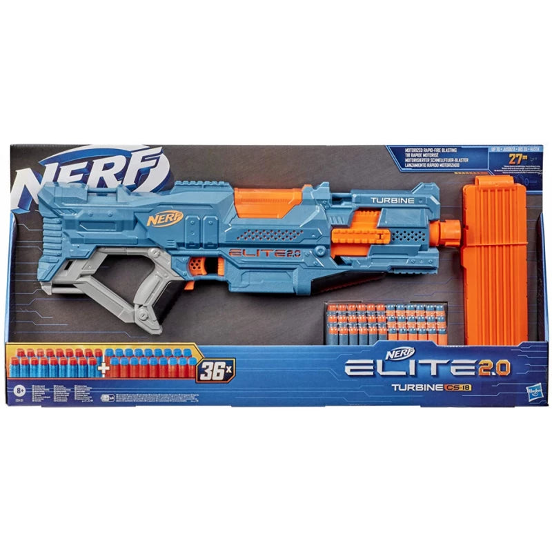 Hasbro Nerf Elite 2.0 Turbine Cs-18 Motorized Blaster Hasbro Nerf Elite 2.0 Turbine Cs-18 Motorized Blaster