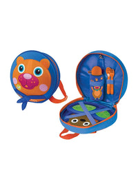Oops Starry Backpack Meal Set – Bear, Blue