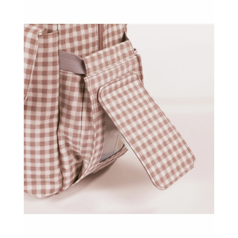 Walking Mom Diaper Backpack – Pink, Practical & Organized