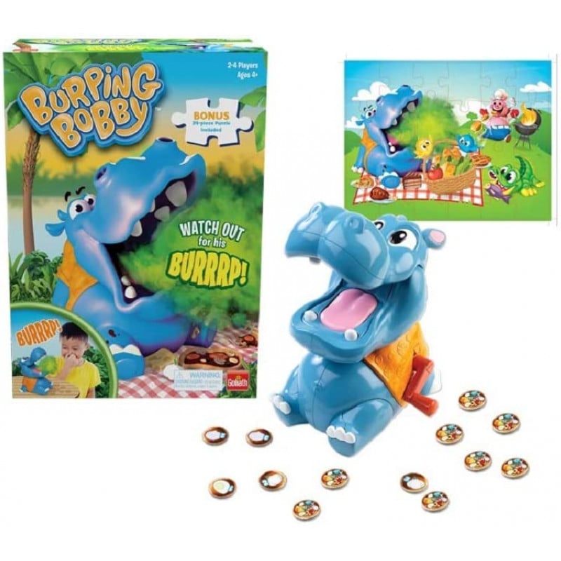 Goliath Burping Bobby - Fun and Hilarious Game for Kids Goliath Burping Bobby - Fun and Hilarious Game for Kids
