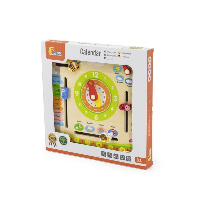 VIGA Calendar - Classic Educational Toy