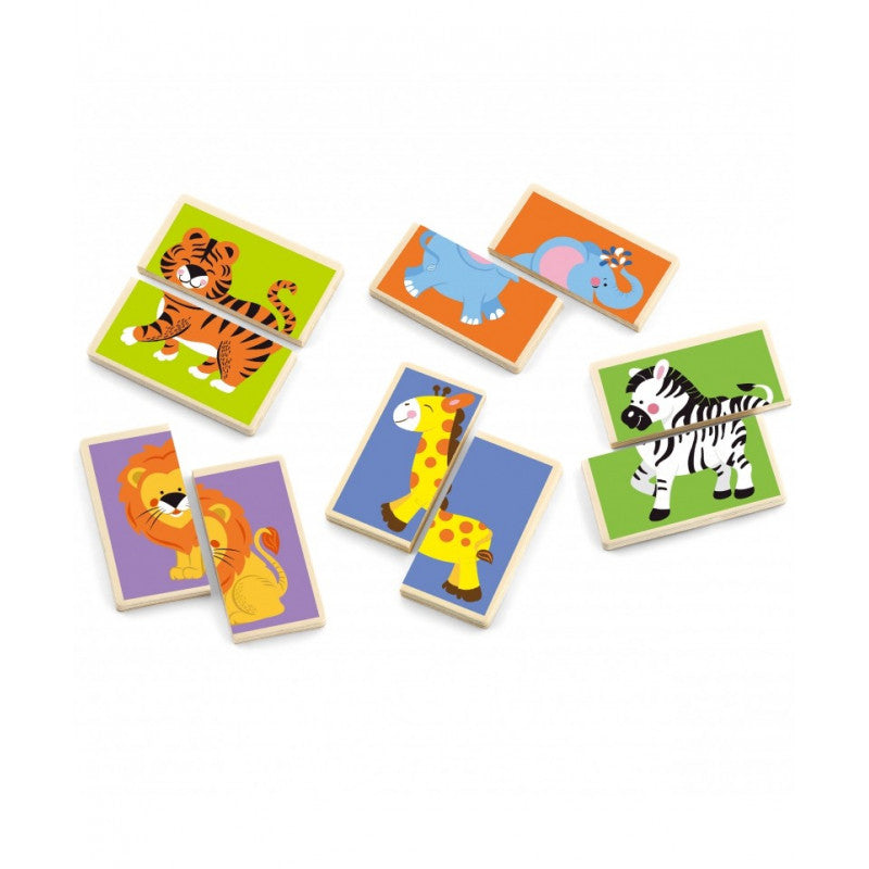 VIGA Matching Puzzle Wild Animals Design for Kids VIGA Matching Puzzle Wild Animals Design for Kids