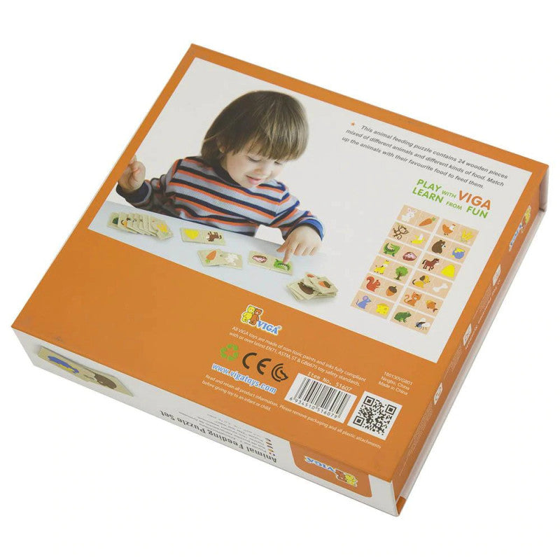 VIGA Puzzle Set - Animal Feeding Design for Kids VIGA Puzzle Set - Animal Feeding Design for Kids