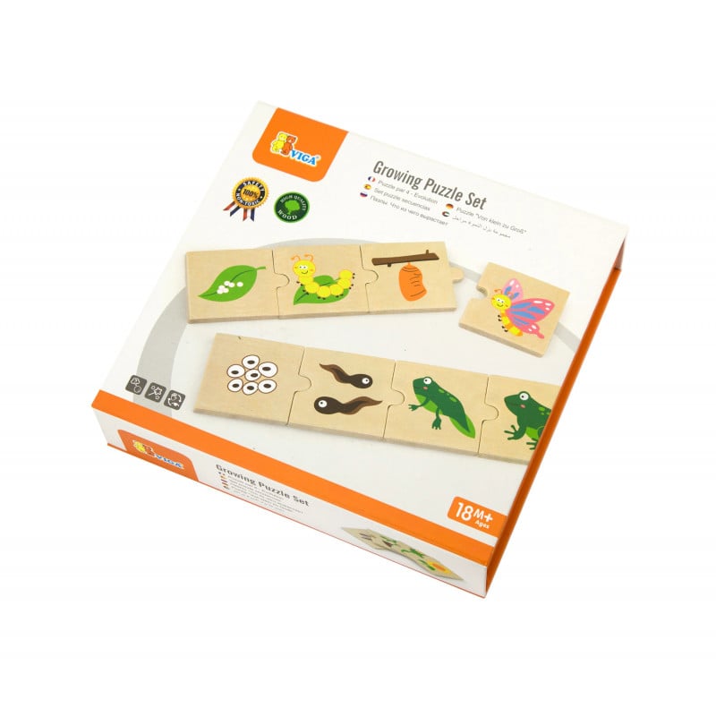 VIGA Growing Puzzle Set Educational Toy for Kids VIGA Growing Puzzle Set Educational Toy for Kids