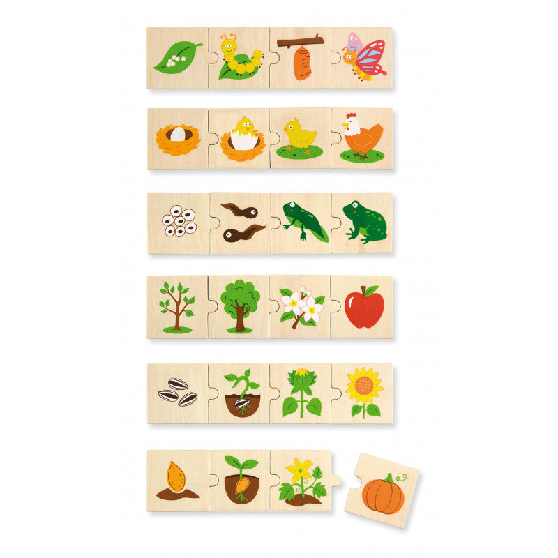 VIGA Growing Puzzle Set Educational Toy for Kids VIGA Growing Puzzle Set Educational Toy for Kids