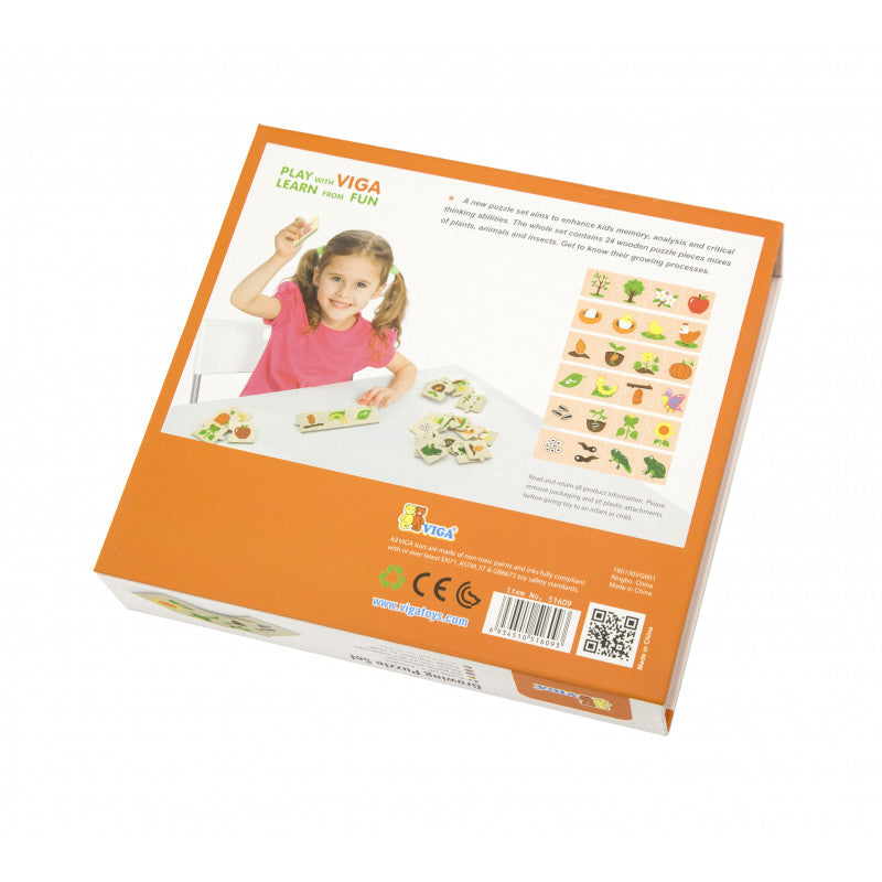 VIGA Growing Puzzle Set Educational Toy for Kids VIGA Growing Puzzle Set Educational Toy for Kids