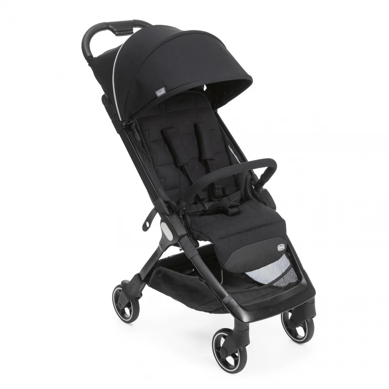 Chicco Buggy We Stroller – Black, Comfortable & Travel-Friendly Chicco Buggy We Stroller – Black, Comfortable & Travel-Friendly