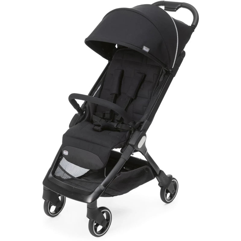 Chicco Buggy We Stroller – Black, Comfortable & Travel-Friendly Chicco Buggy We Stroller – Black, Comfortable & Travel-Friendly
