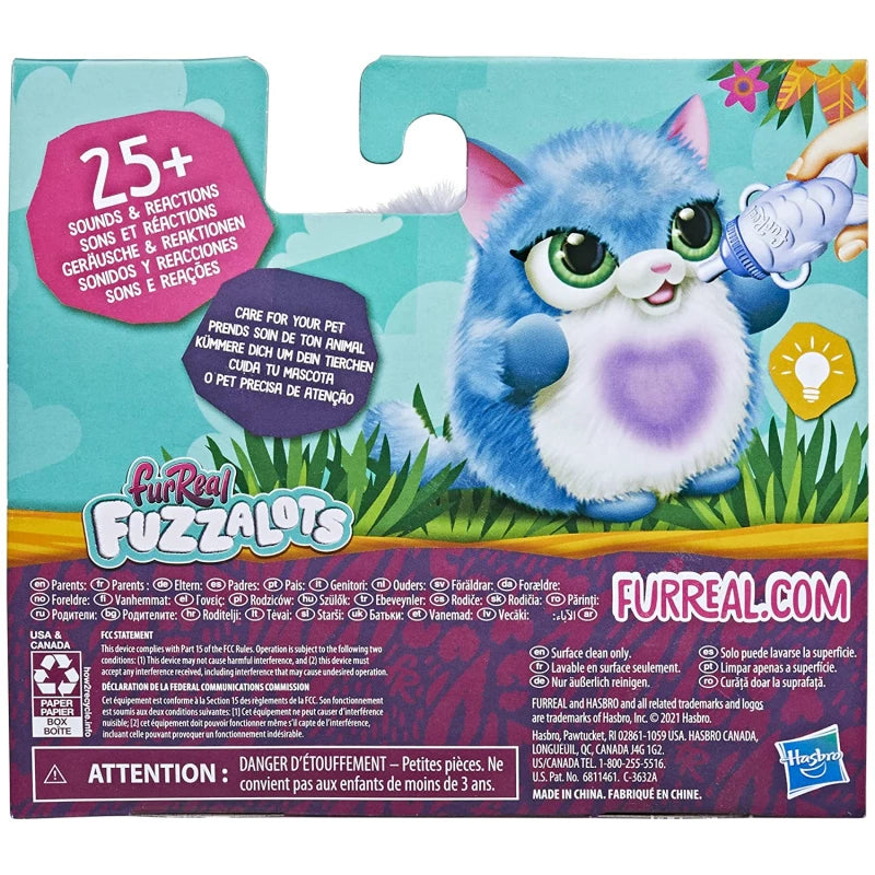 Hasbro Furreal Fuzzalots Color-change Interactive Feeding Toy- Kitty