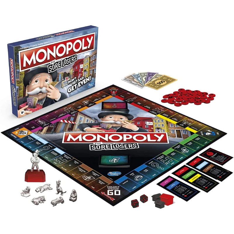 Hasbro Monopoly For Sore Losers Board Game Hasbro Monopoly For Sore Losers Board Game