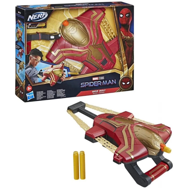 Hasbro Spider-Man Web Bolt Nerf Blaster Toy Hasbro Spider-Man Web Bolt Nerf Blaster Toy