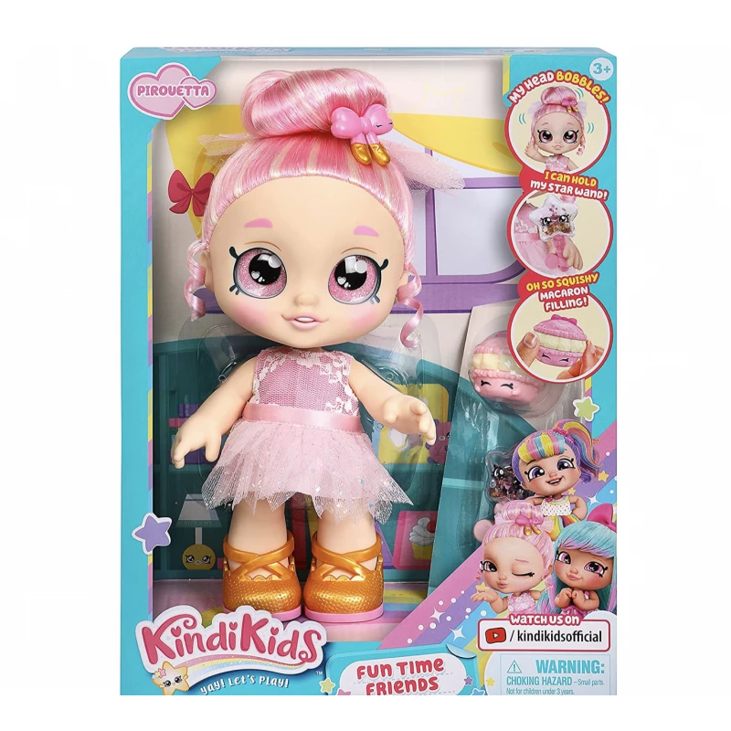 Moose Kindi Kids Pirouetta Doll | Fun & Dance for Kids