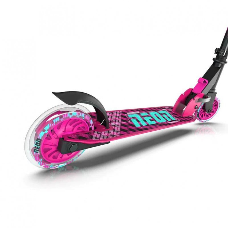 Yvolution Neon Apex - 2-Wheel Scooter in Neon Pink