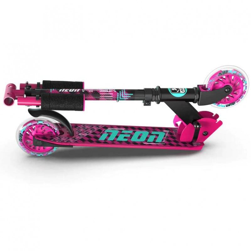 Yvolution Neon Apex - 2-Wheel Scooter in Neon Pink