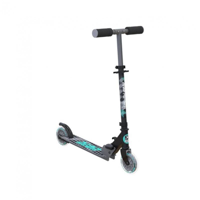 Yvolution Neon Apex - 2-Wheel Scooter in Light Blue and Grey