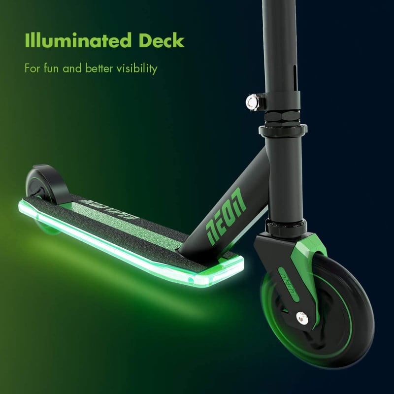 Yvolution Neon Vector - 2-Wheel Scooter in Neon Green