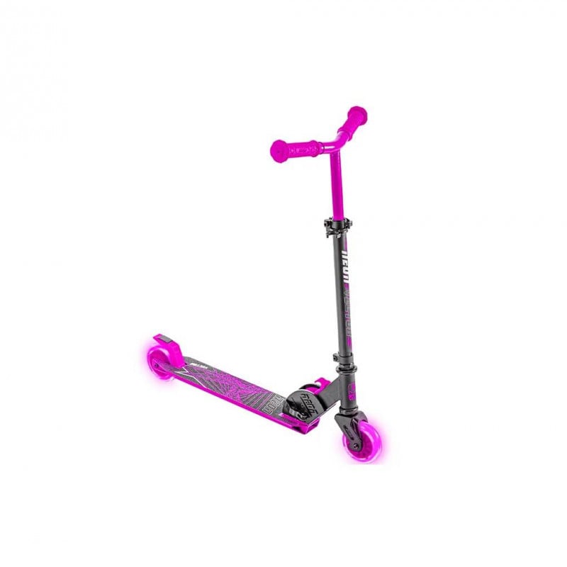 Yvolution Neon Vector - 2-Wheel Scooter in Neon Pink