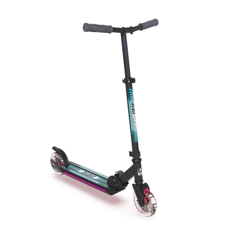 Yvolution Neon Ghost - 2-Wheel Scooter in Black and Pink