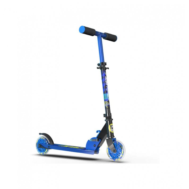 Yvolution Neon Apex - 2-Wheel Scooter in Neon Blue