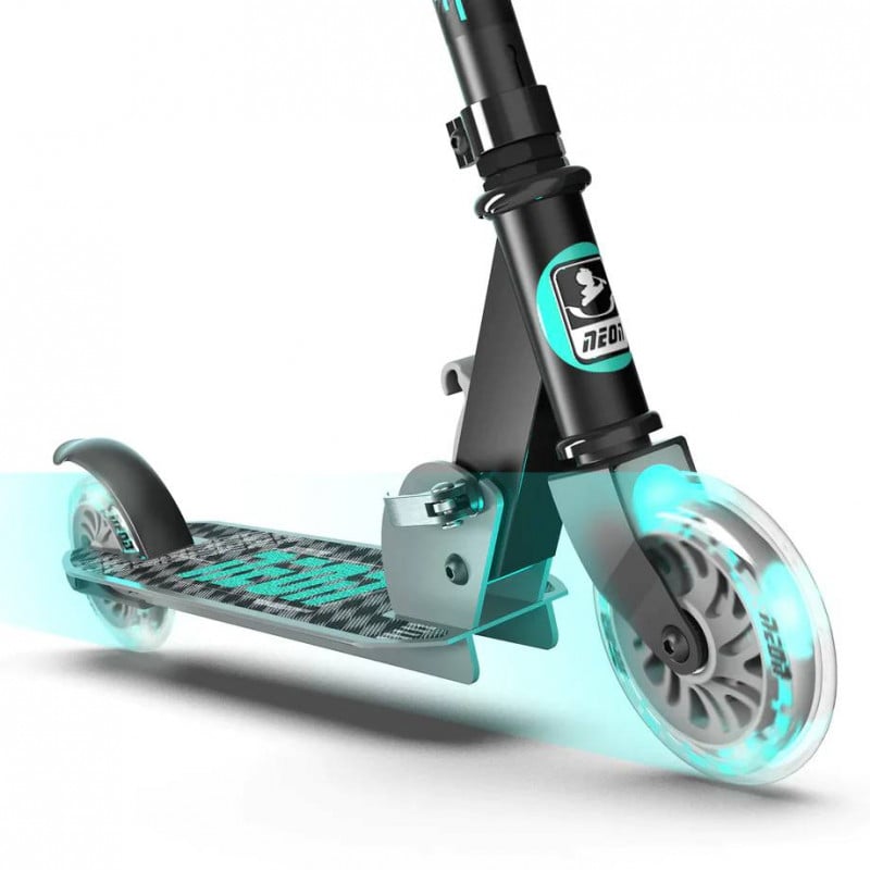 Yvolution Neon Apex - 2 LED-Wheel Scooter in Grey Yvolution Neon Apex - 2 LED-Wheel Scooter in Grey