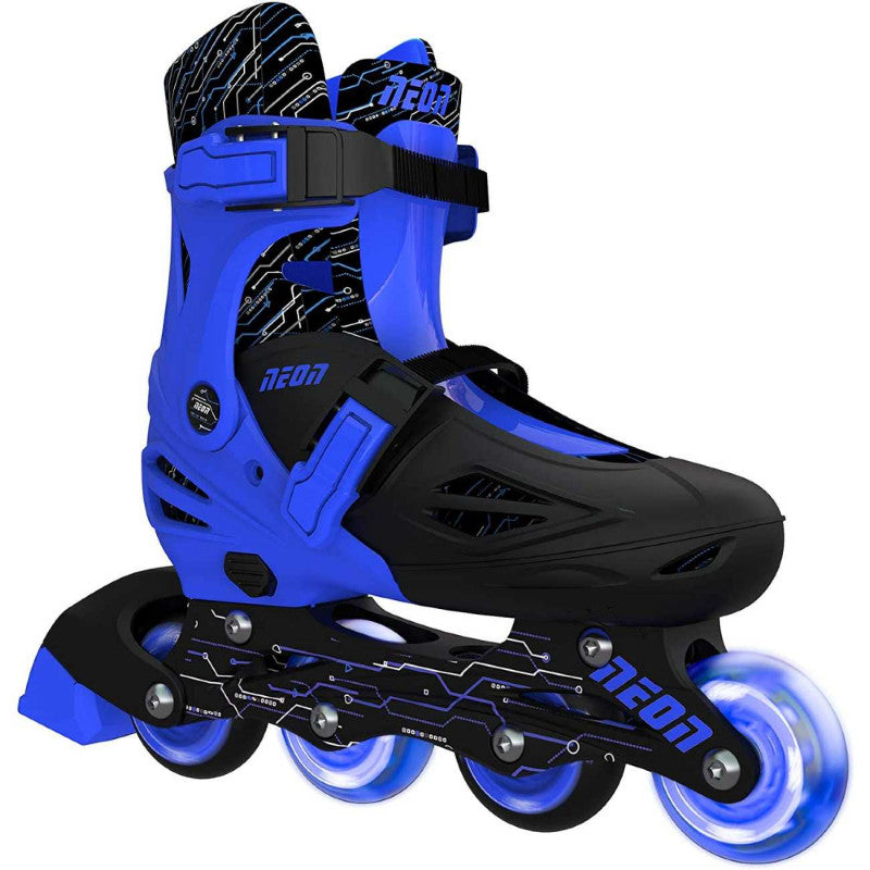 Yvolution Roller Skates - Blue Color for Kids and Teens