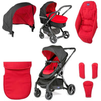 Chicco Urban Stroller – Red Wave Color Pack – Stylish & Cozy