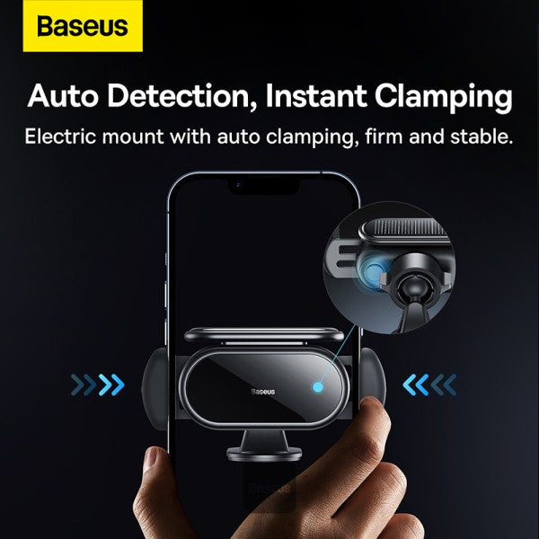 Baseus Steel Cannon pro Solar Electric Car Mount - Black Baseus Steel Cannon pro Solar Electric Car Mount - Black