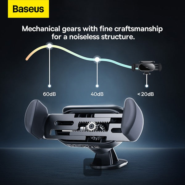 Baseus Steel Cannon pro Solar Electric Car Mount - Black