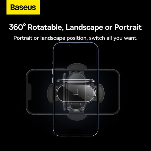 Baseus Steel Cannon pro Solar Electric Car Mount - Black Baseus Steel Cannon pro Solar Electric Car Mount - Black